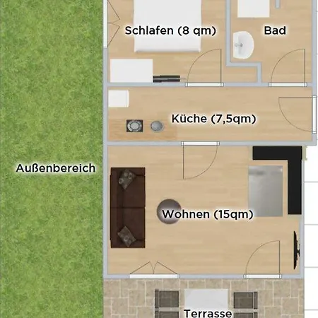 Διαμέρισμα Bergzauber Schwarzwald-appartements Eiche *